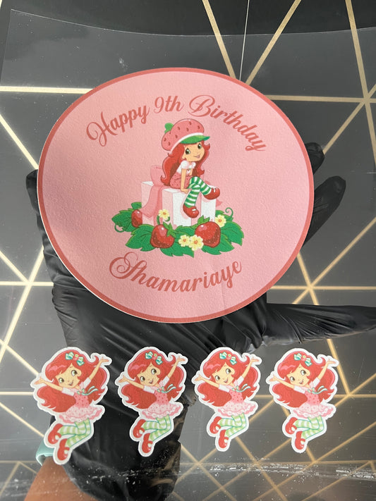 Custom Edible Cake Topper