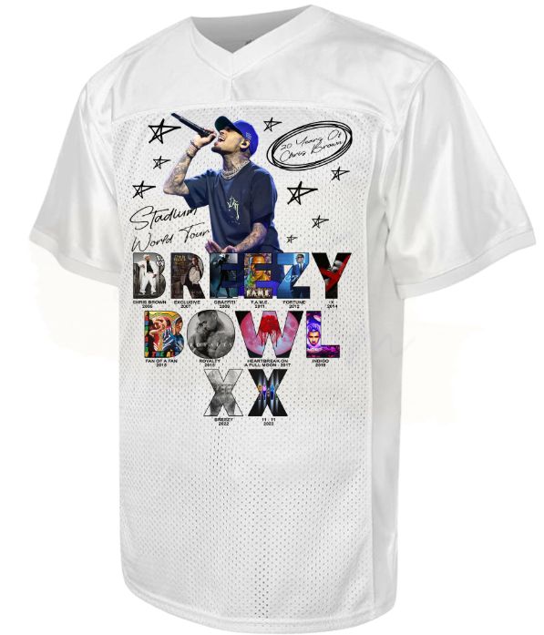 Chris Brown Jerseys