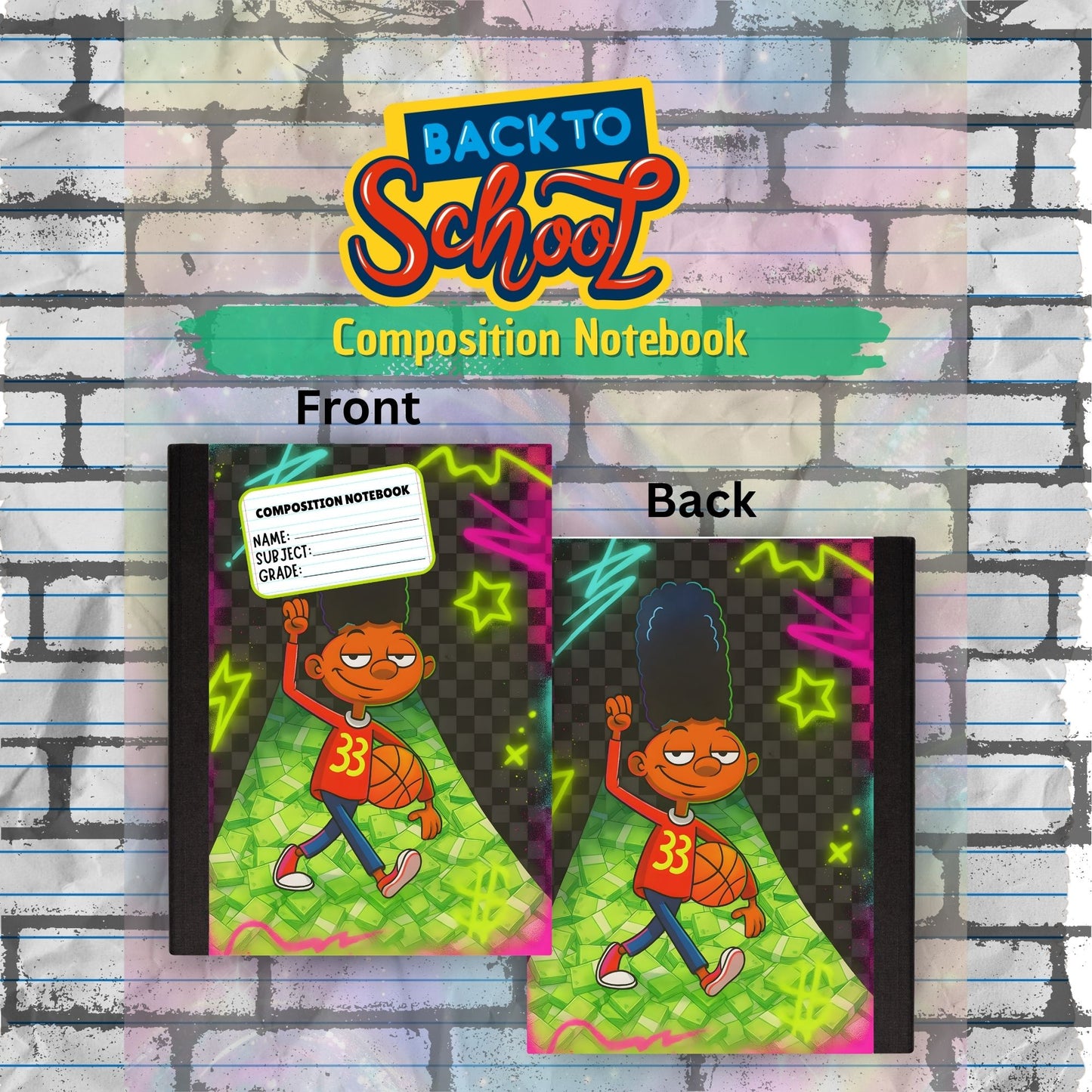 Composition Notebook ( Sprayground)