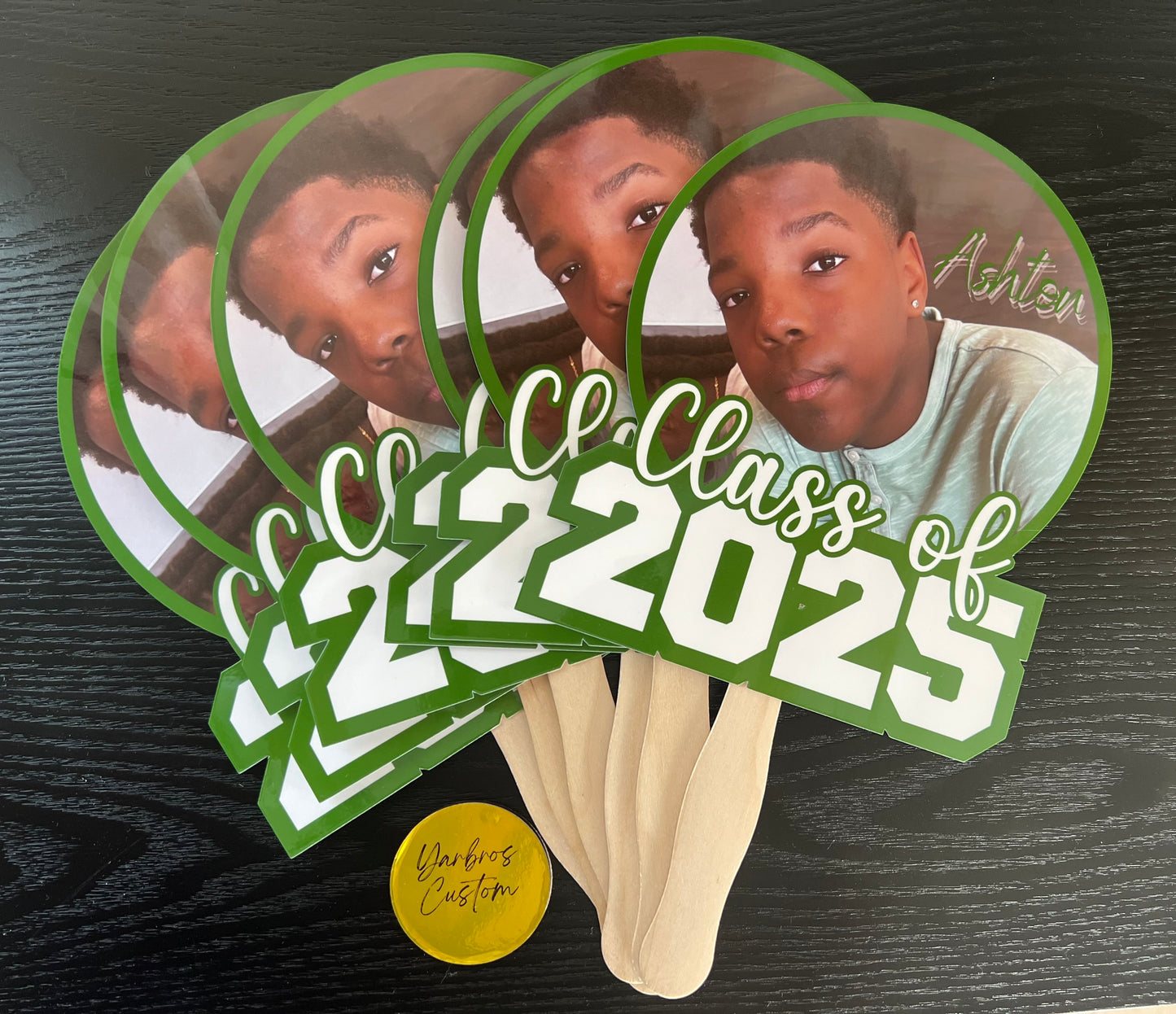 Graduation Fan ( circle style) 2025