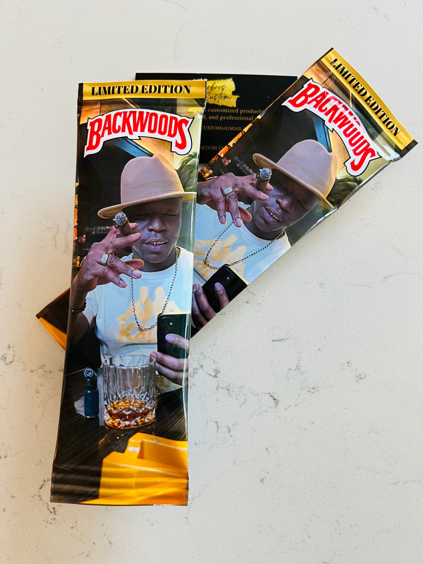 Personalized Backwood Wraps