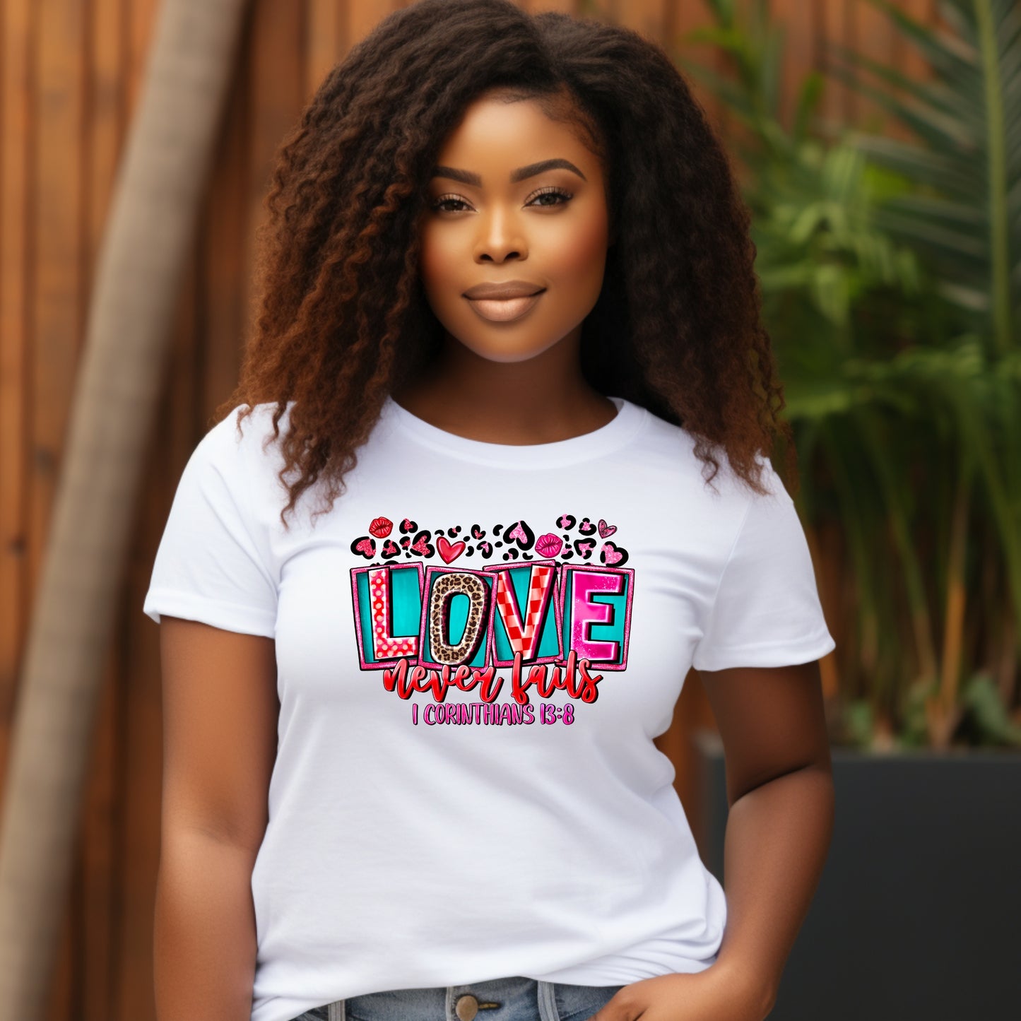 Love Never Fails.... T-shirt