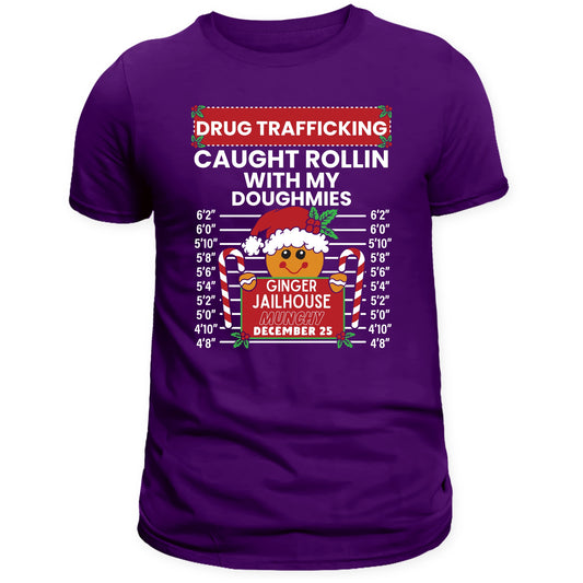 Toddler Funny Gingerbread Inmate Christmas Tee (Copy)