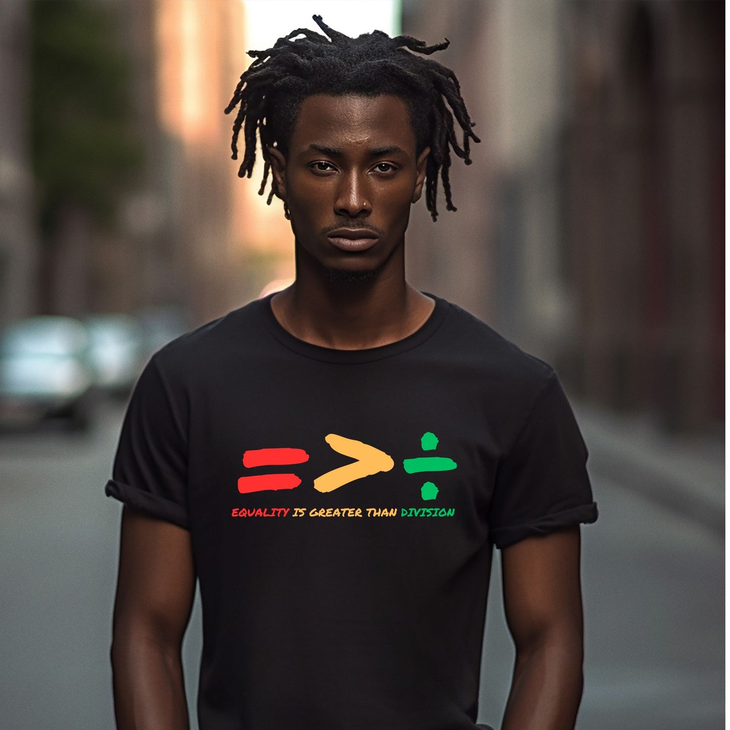 Equality is Greater Than Division T-shirt