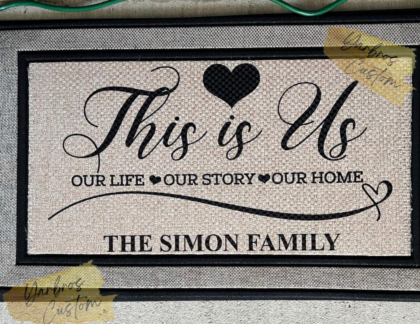 This is Us Doormat
