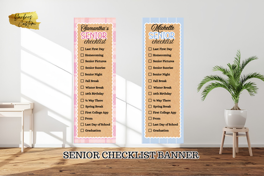 Senior Checklist Banner