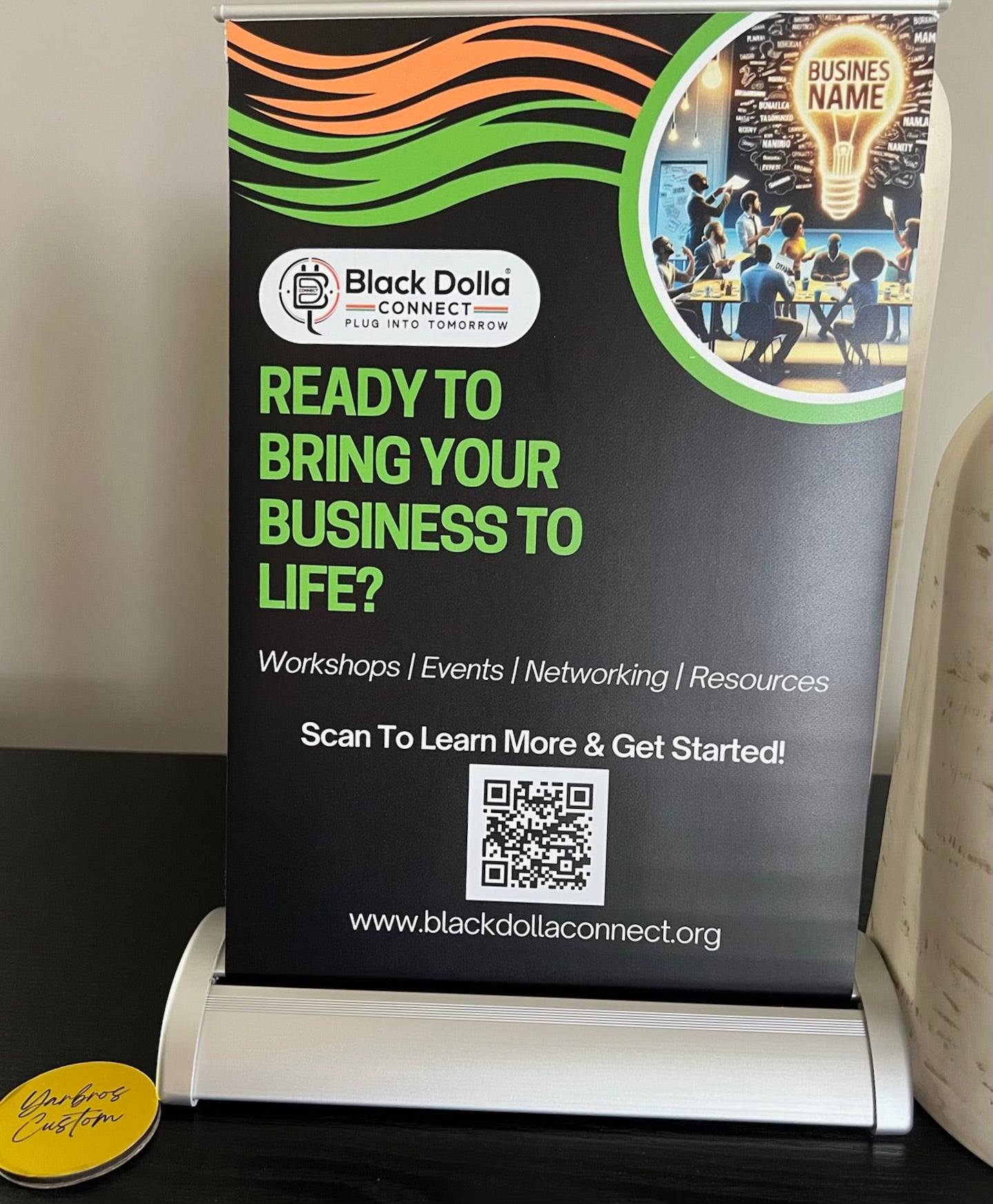 Tabletop Retractable Banner