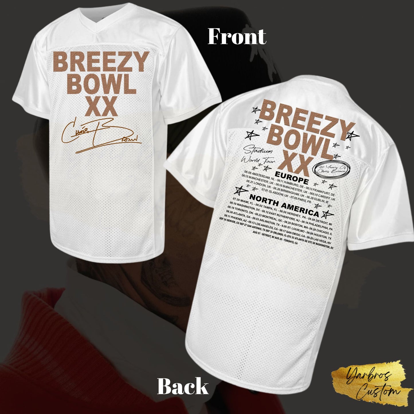 Chris Brown Jerseys