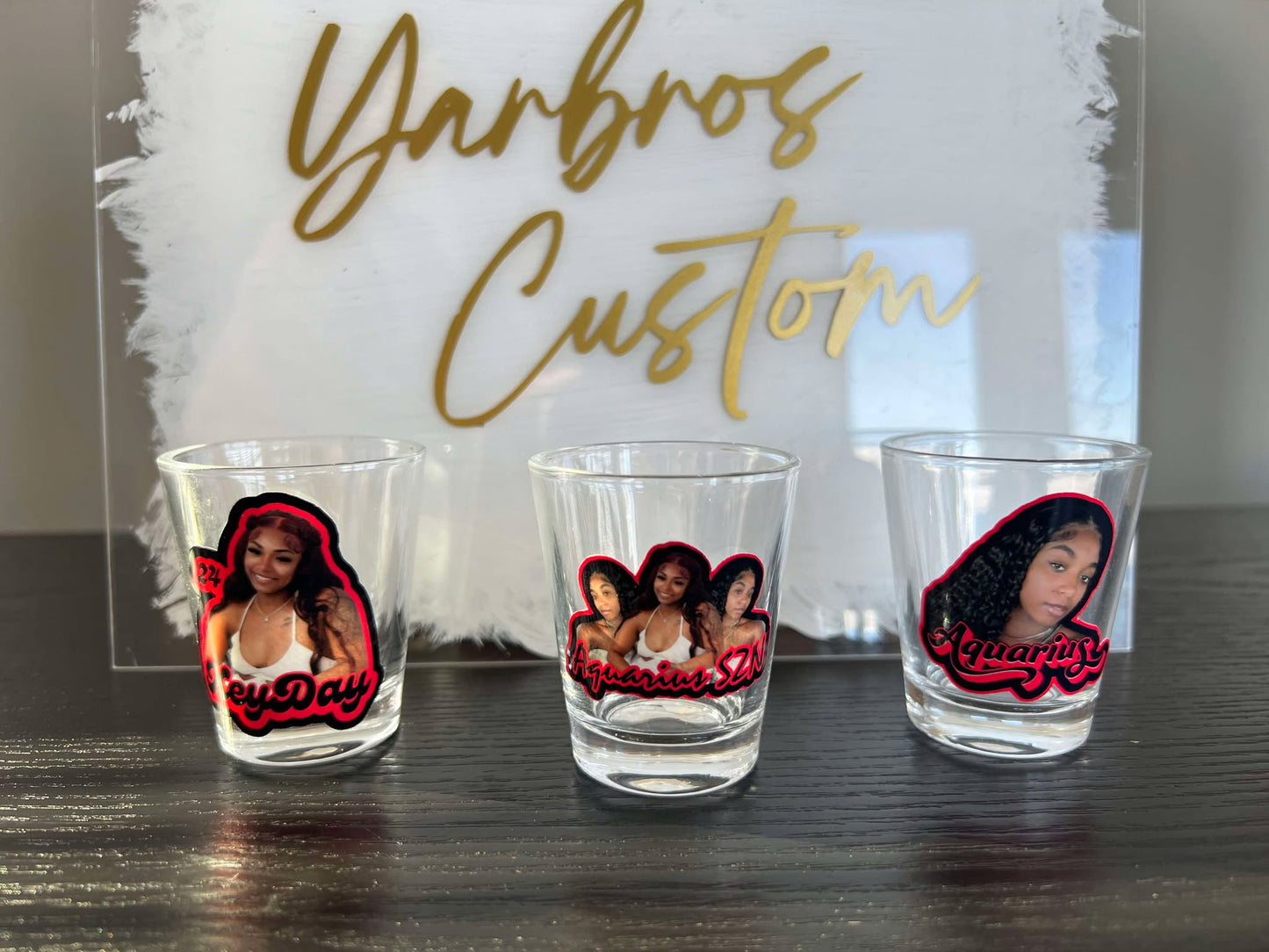 Personalized Shot Cups
