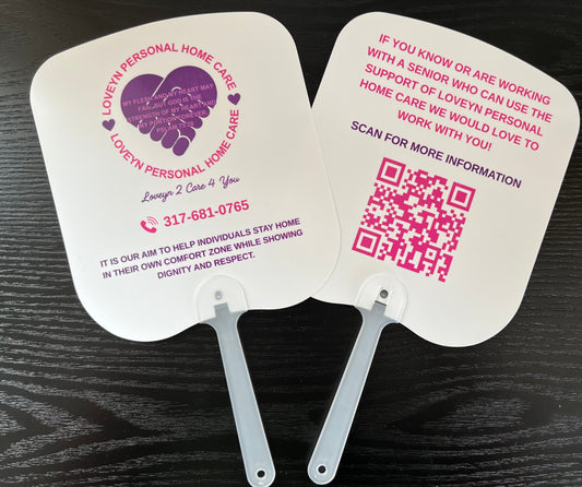 Handheld Double Sided Fans