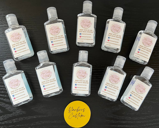 Personalized 1oz Hand Sanitizer