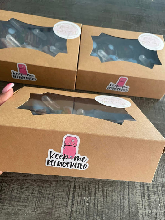 Keep Me Refrigerated Stickers