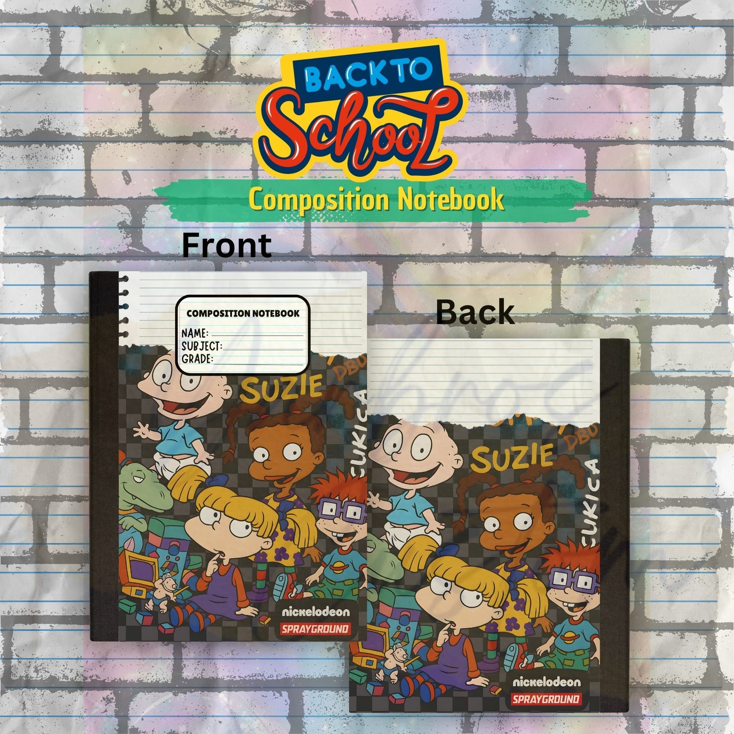 Composition Notebook ( Sprayground)