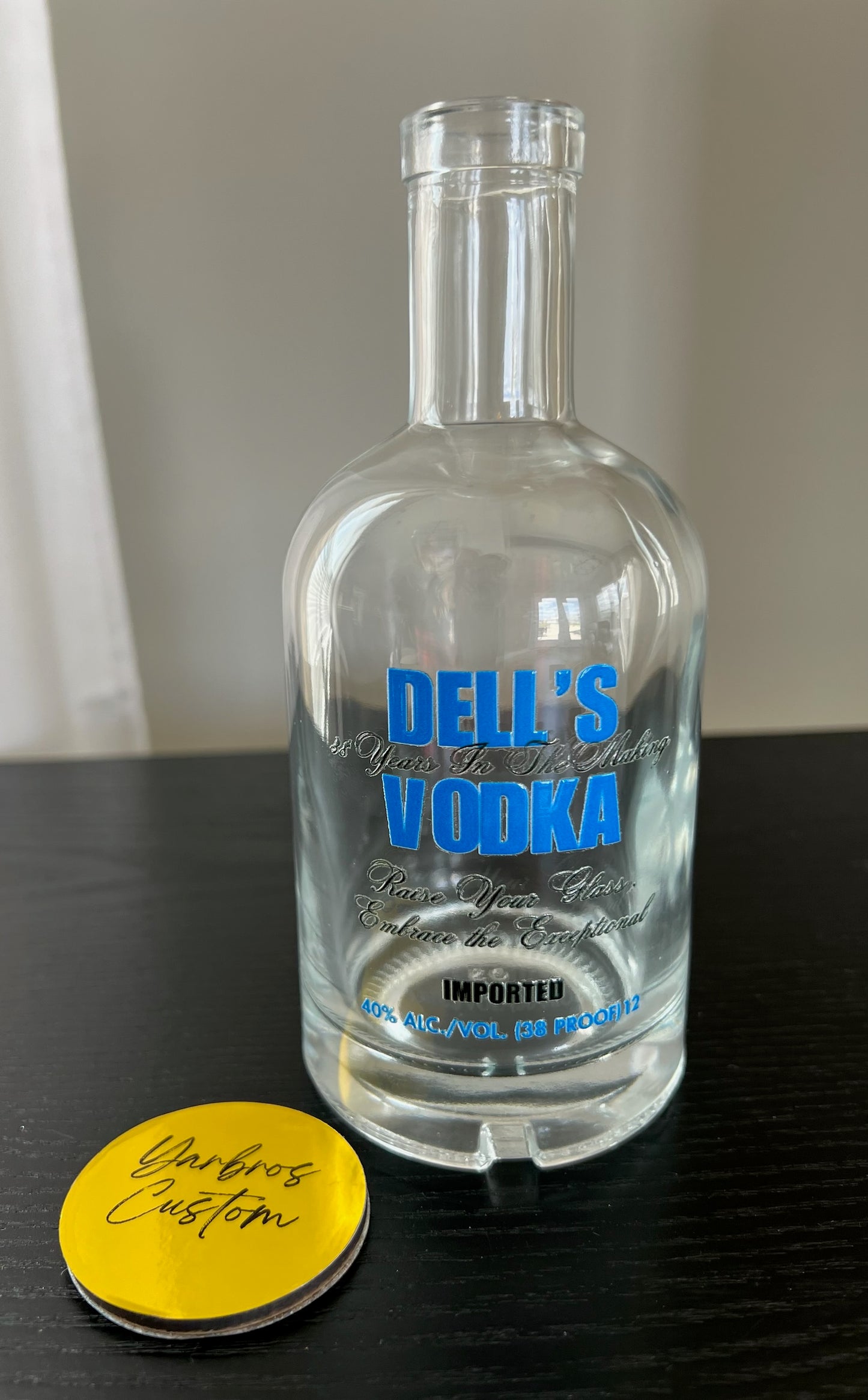 12 oz Empty Liquor Bottles