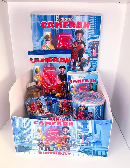 Roblox Party Favor Bundle Template