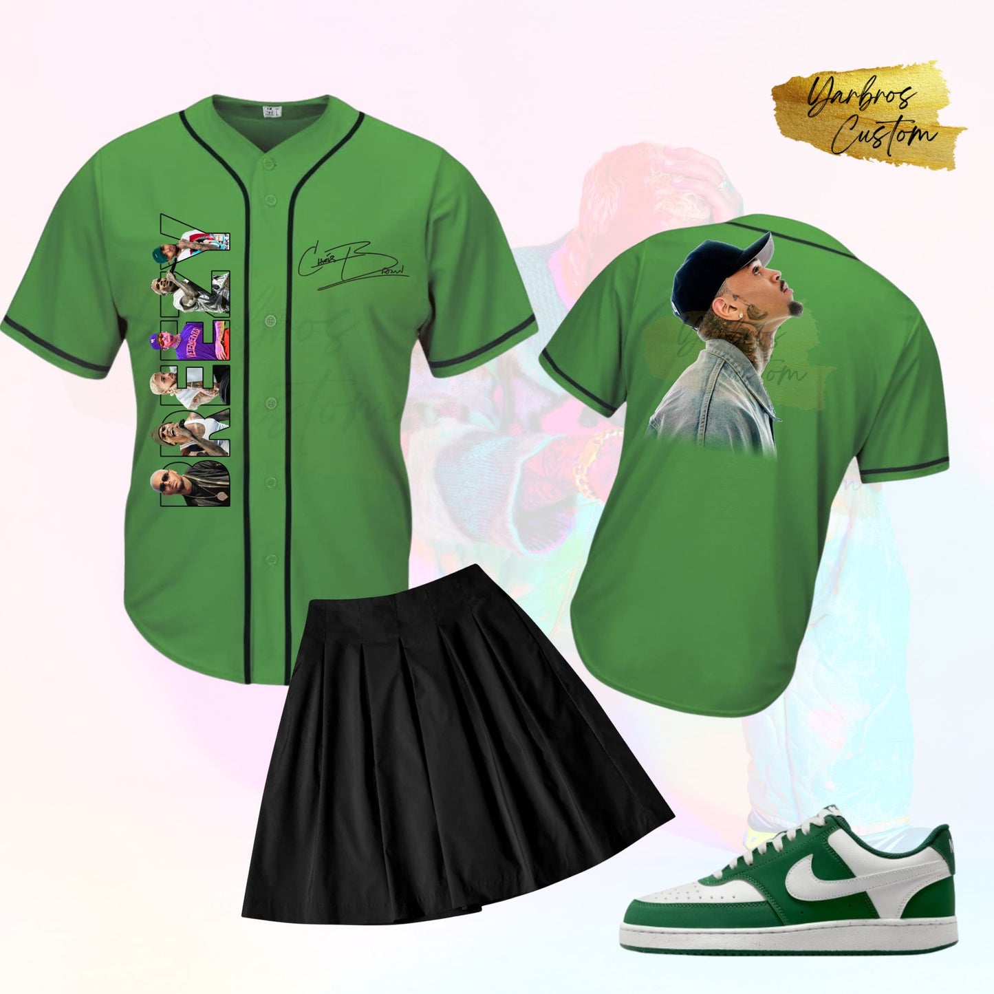 Chris Brown Baseball Jersey