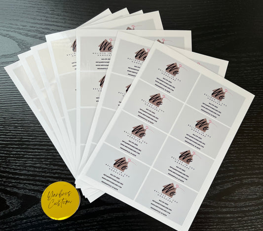 Rectangle/Oval Business Labels