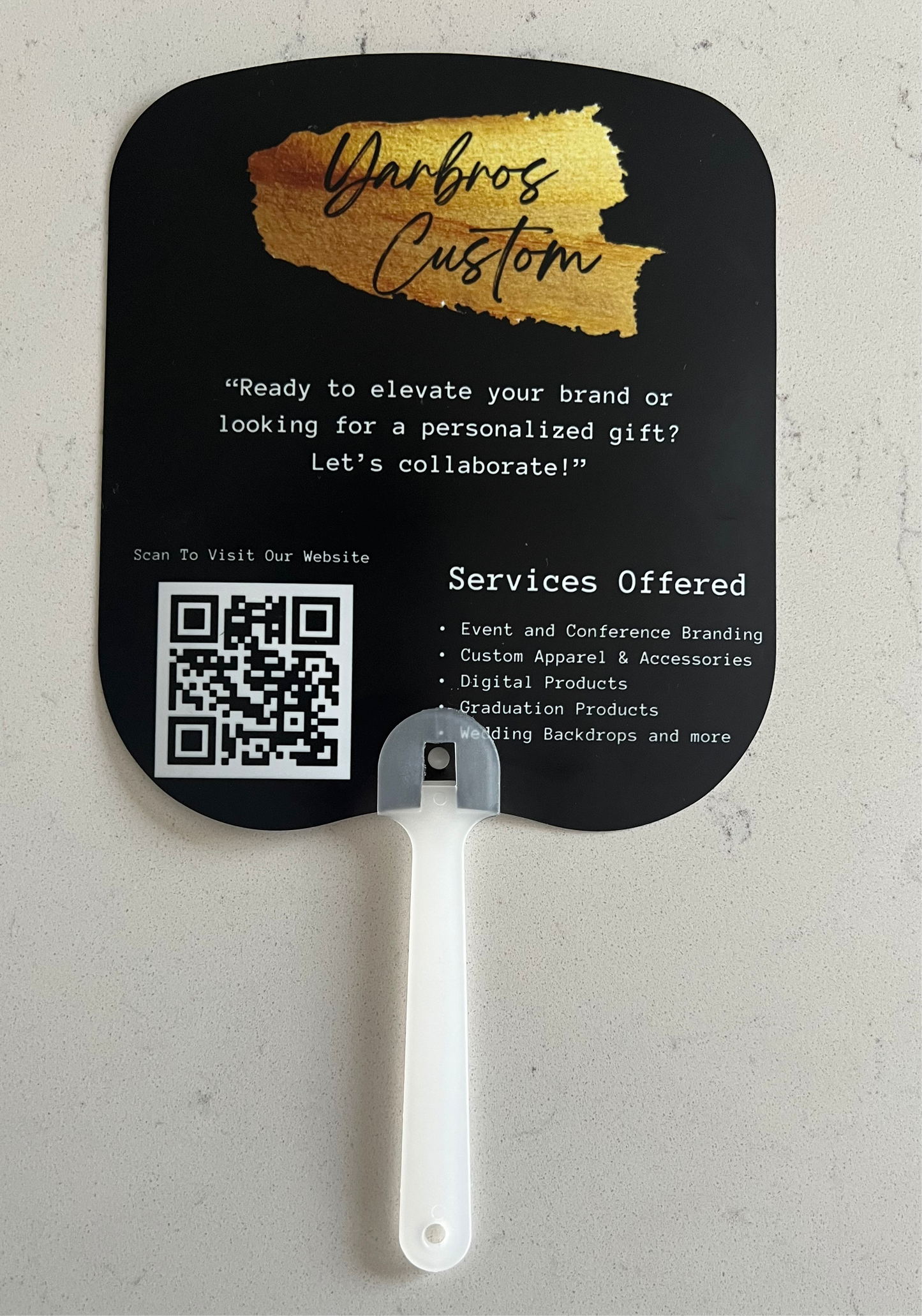 Handheld Double Sided Fans