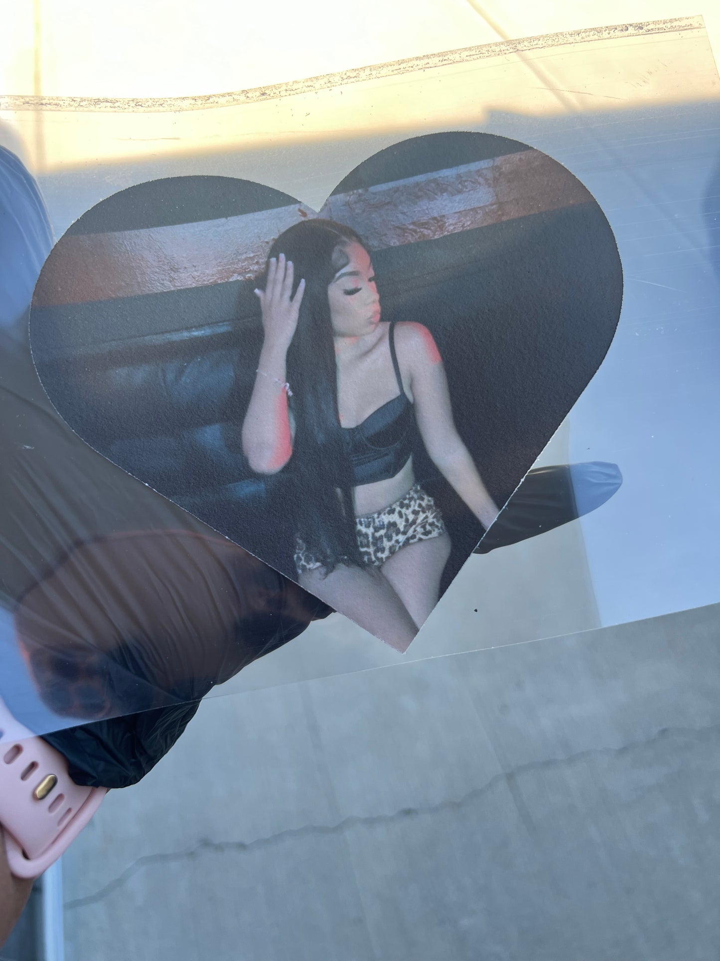 Edible Burn Away Cake Topper