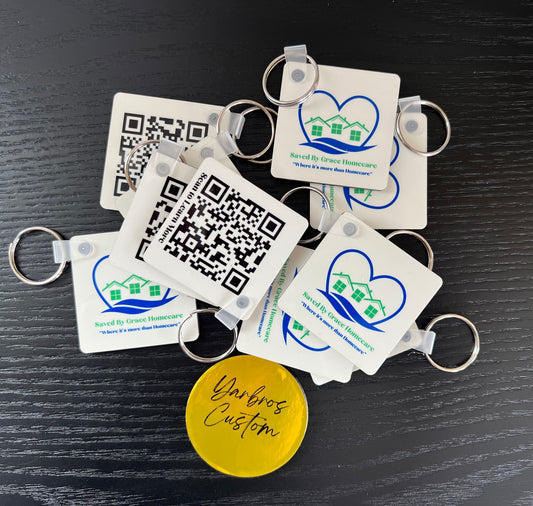 2" Business Keychains