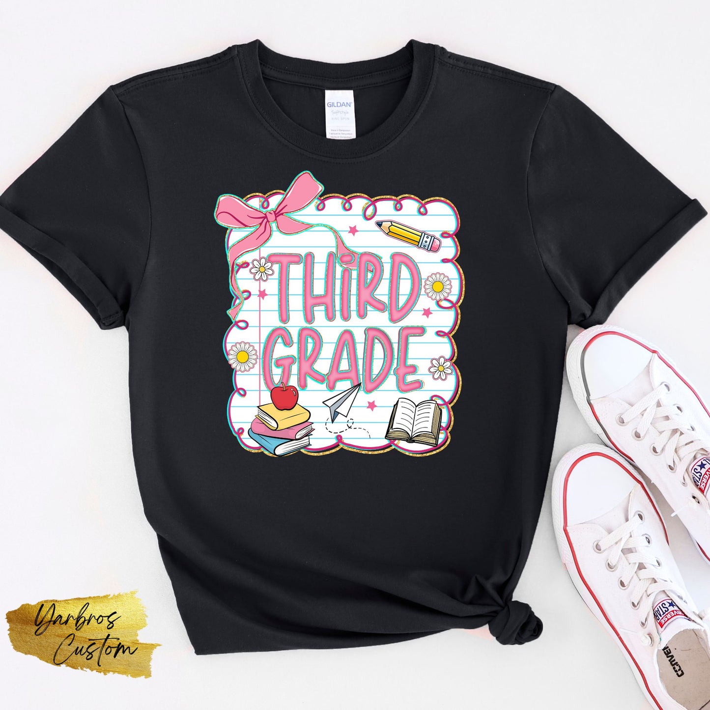 Preppy Coquette Back to School DTF Transfer
