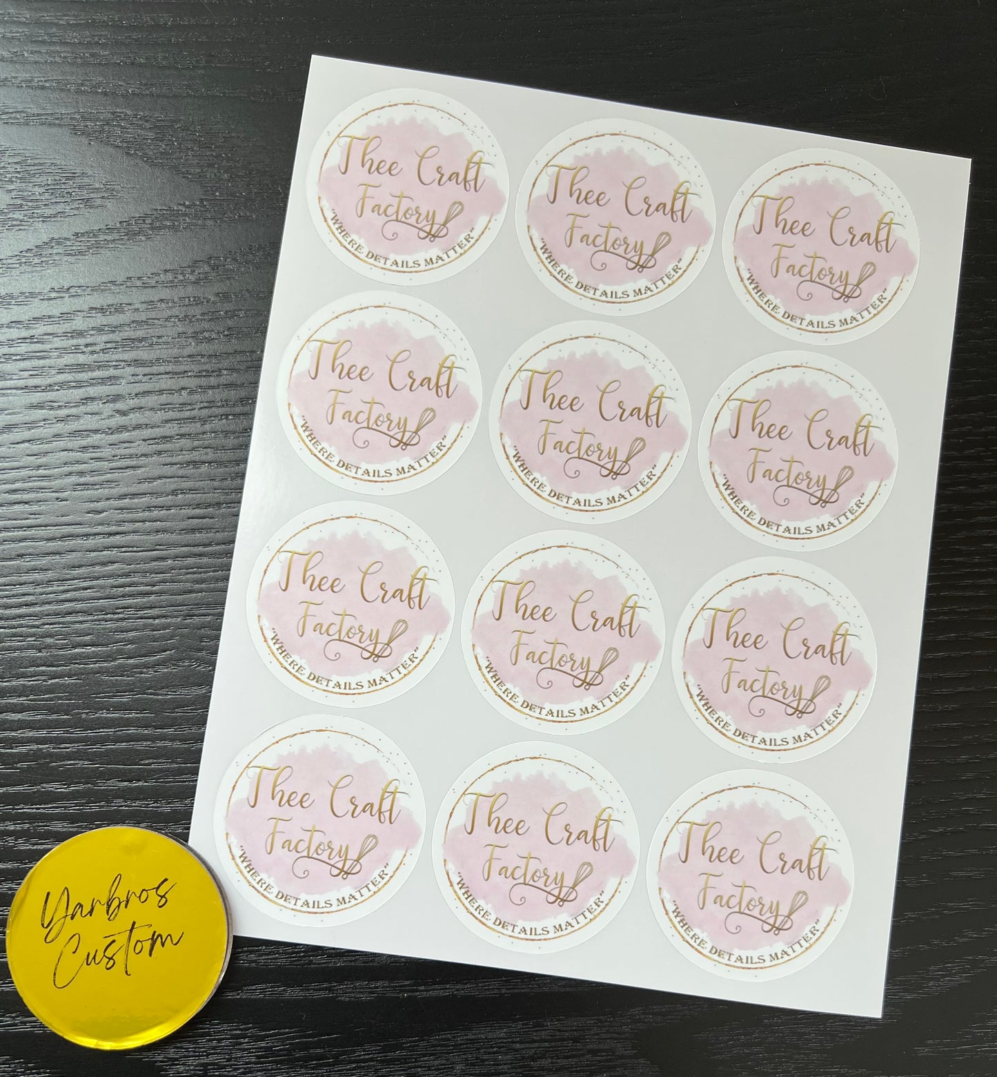 Business Sample Label