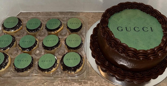 Edible Circle Cupcake  Images