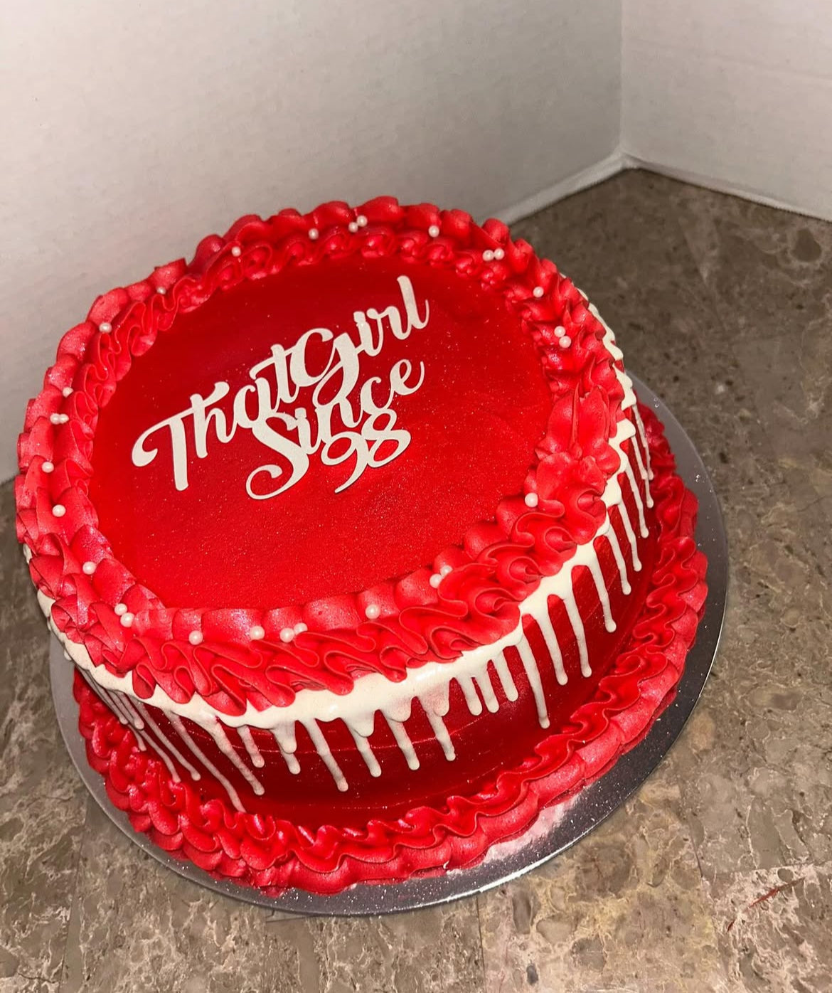 That Girl Since 98 Cake Topper