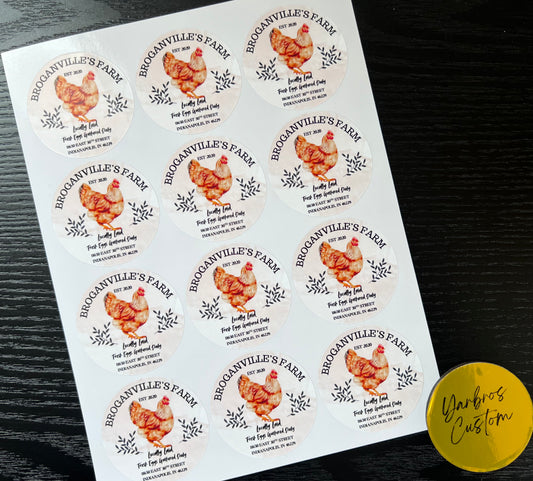 Business Sample Label