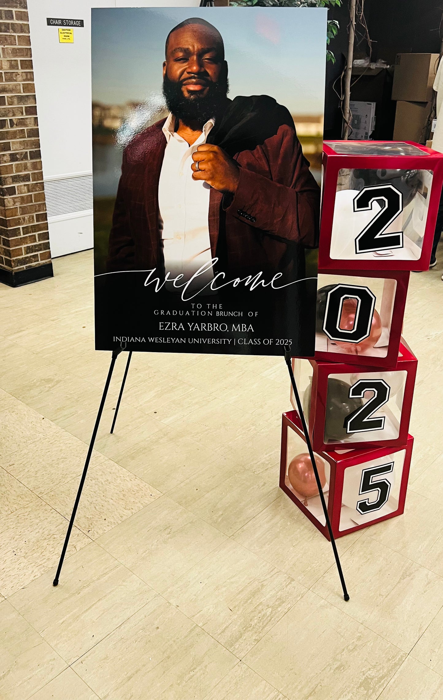 Graduation Welcome Sign