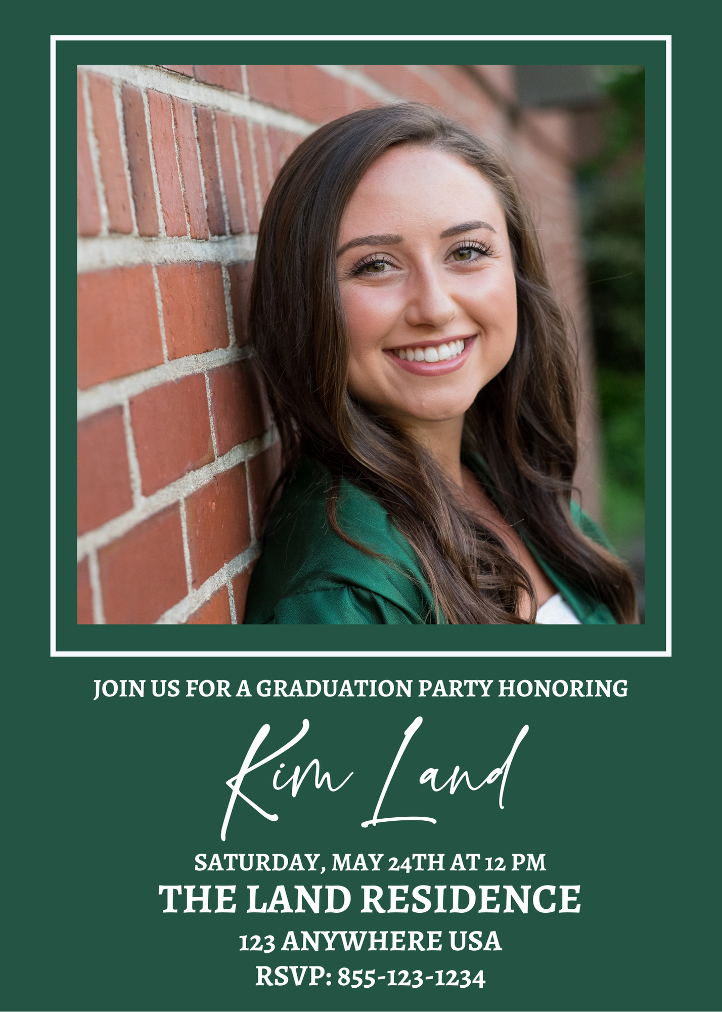 Graduation or Party Invite Digital