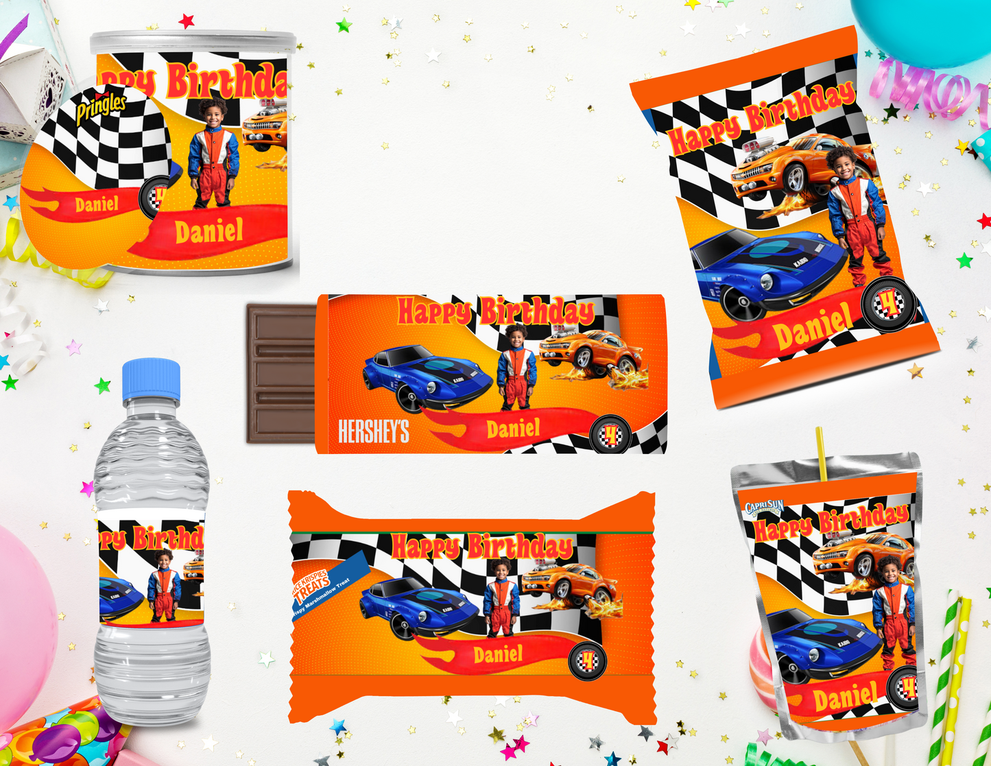 Hot Wheels Party Favor Packages