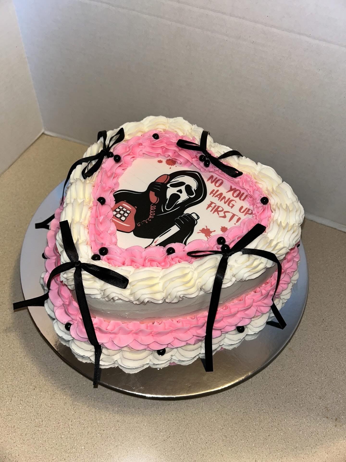 Edible Heart Cake Image