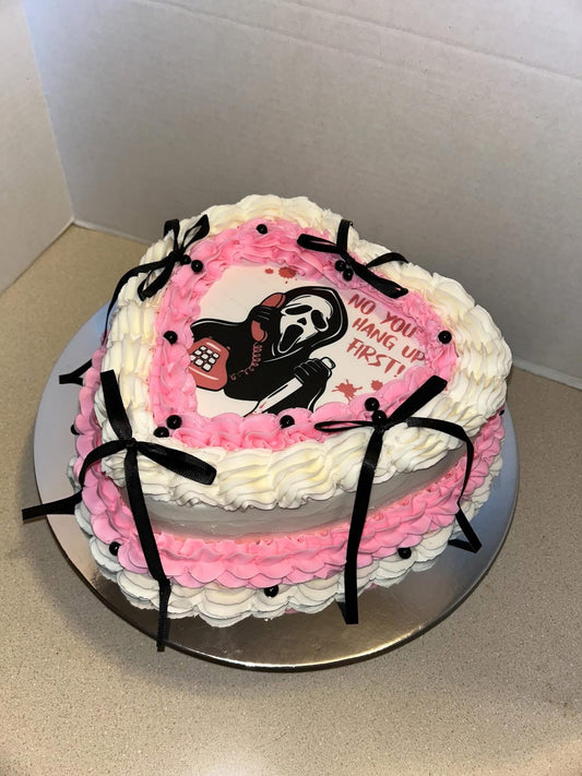 Edible Heart Cake Image