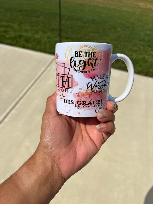 Walk by Faith Mug