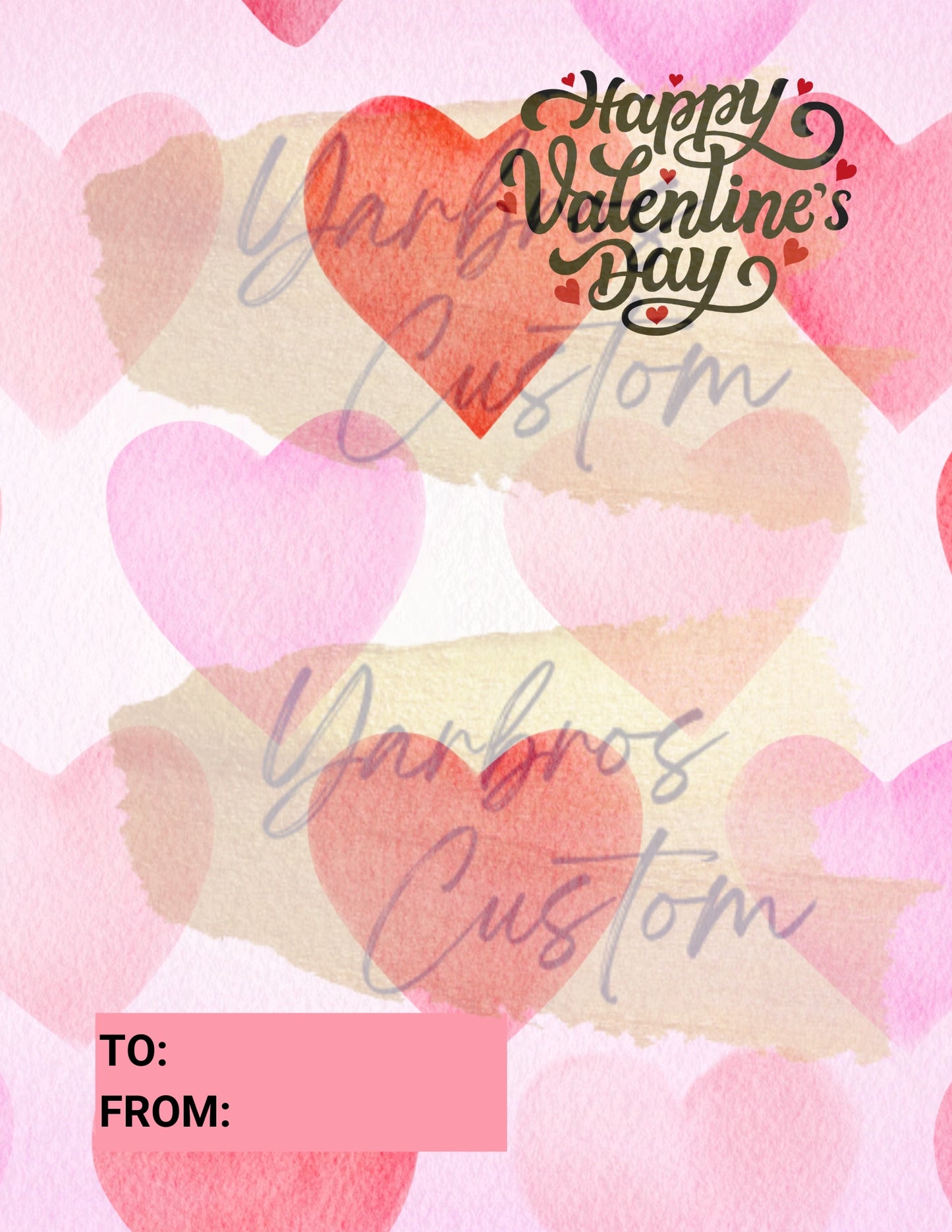 Jumbo V-Day Cards