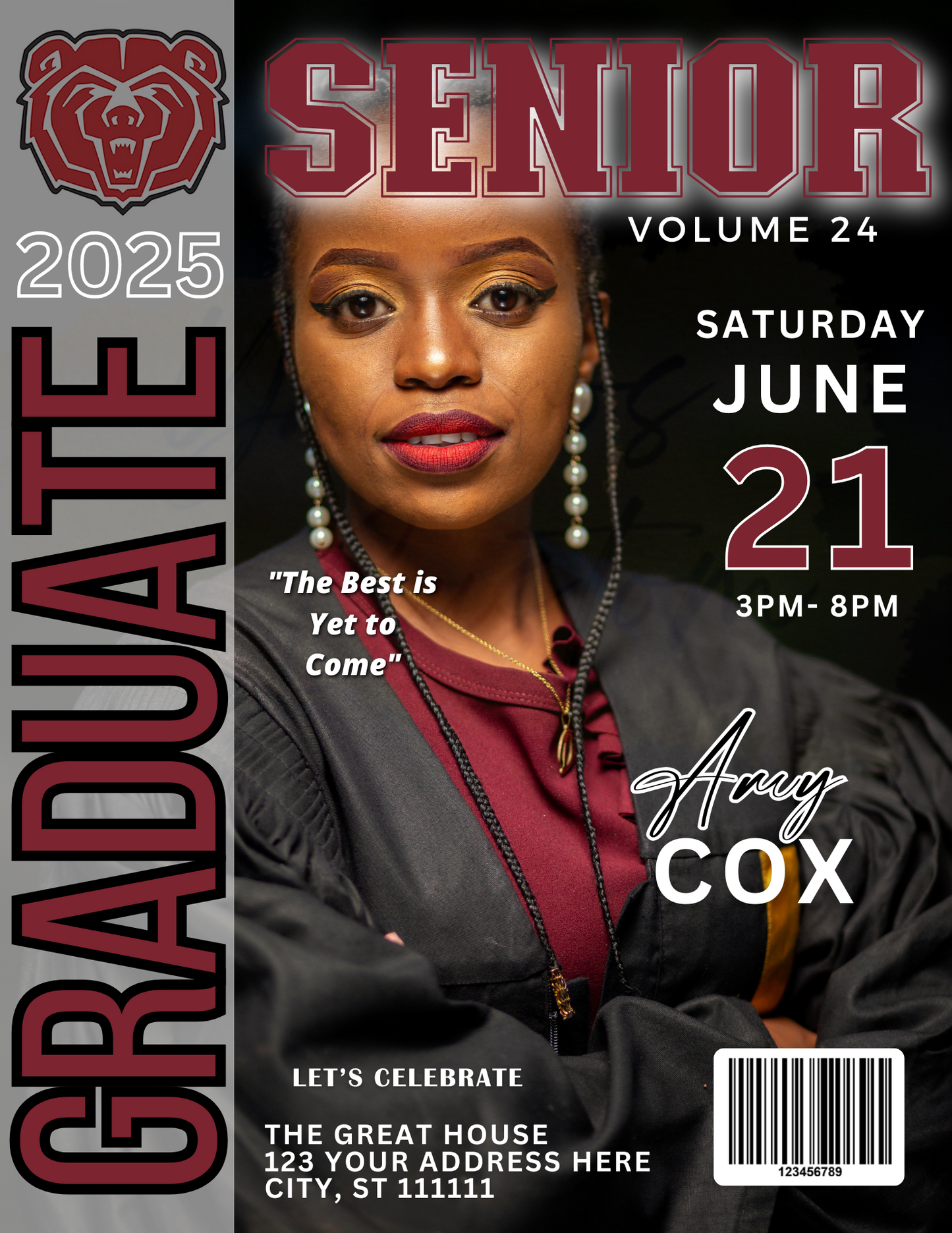 Graduation or Party Invite Digital