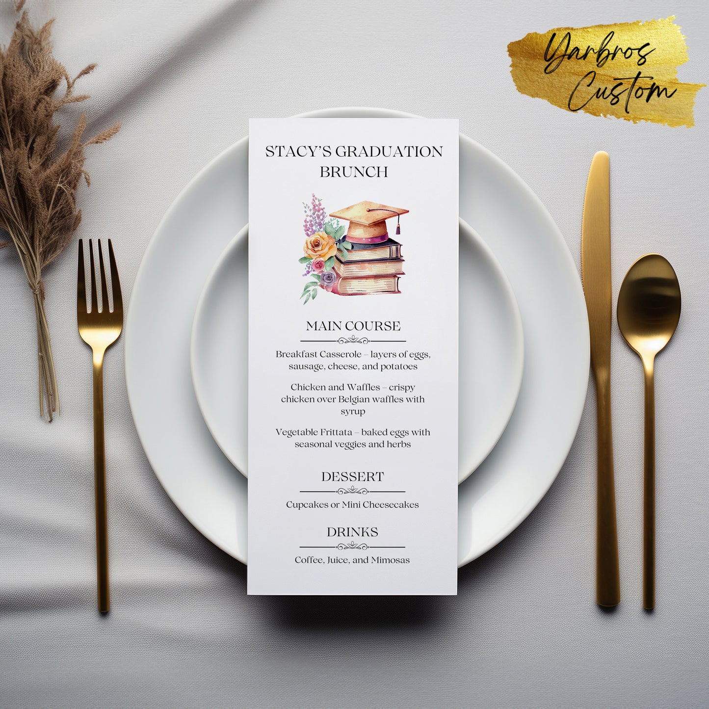 Menu Cards