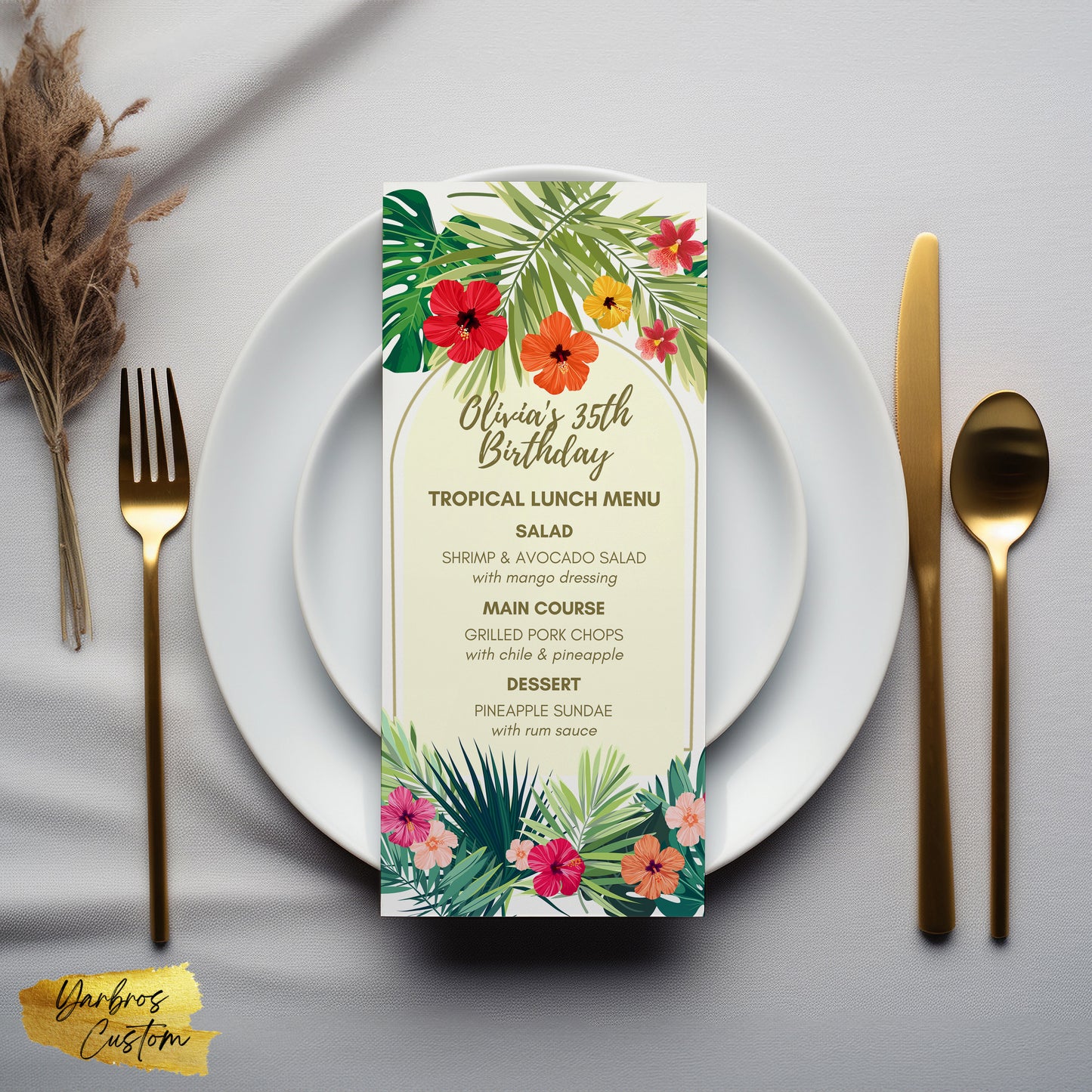Menu Cards