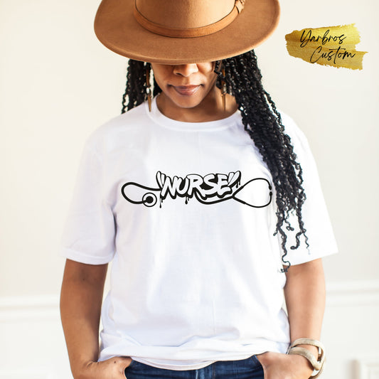 Nurse Graffiti Tee