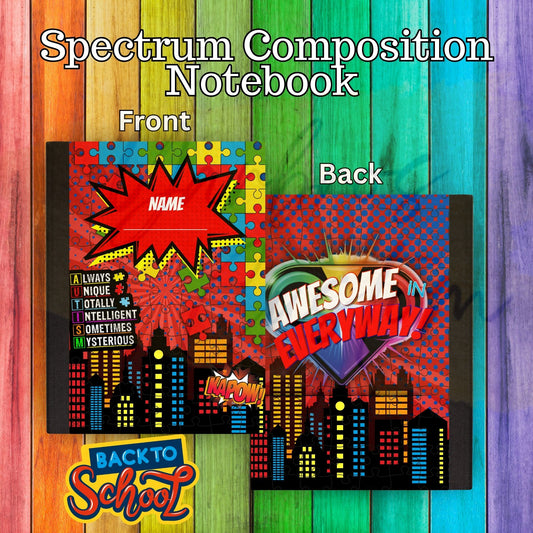 Spectrum  Composition Notebook