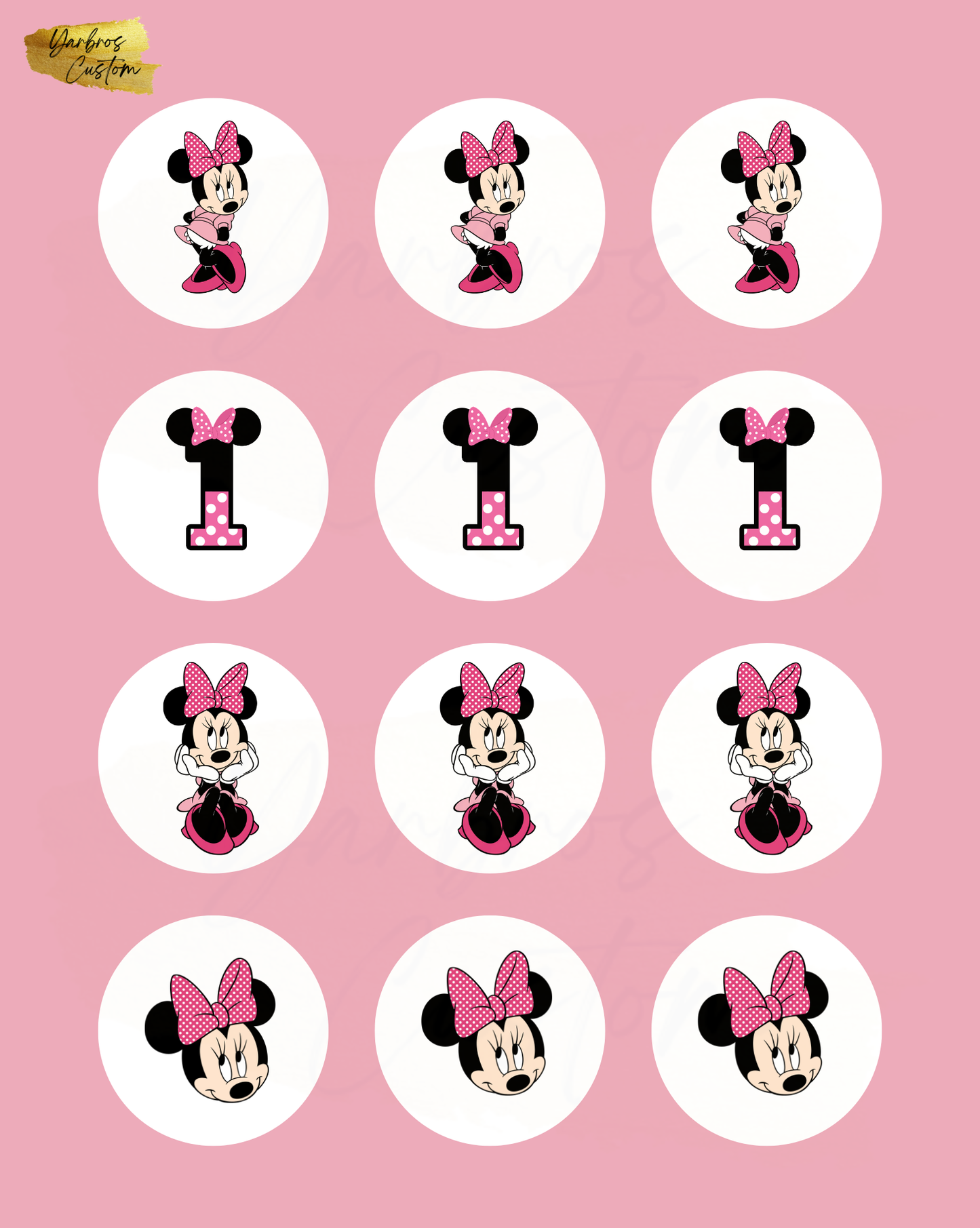 Minnie Edible Images