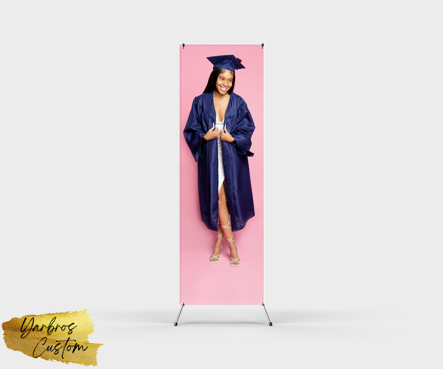 Graduation X- Banner ( 24"X 72") Vinyl
