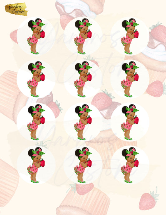 Strawberry Shortcake Edible Images