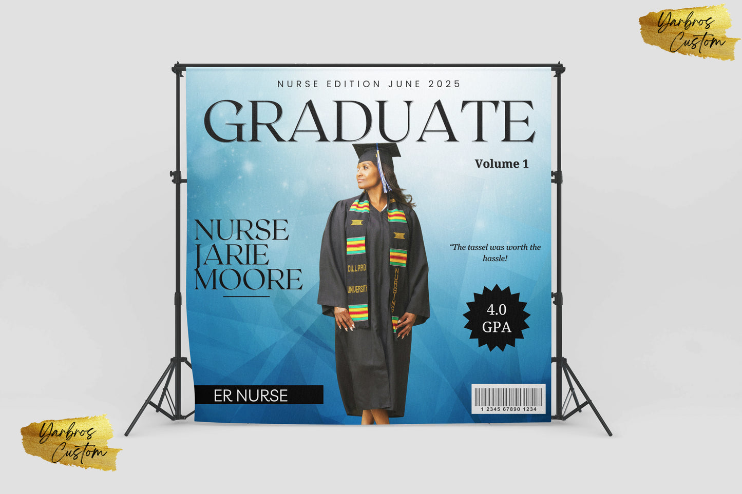 Graduation Backdrop
