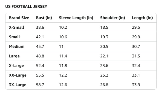 CB Red Football Jersey