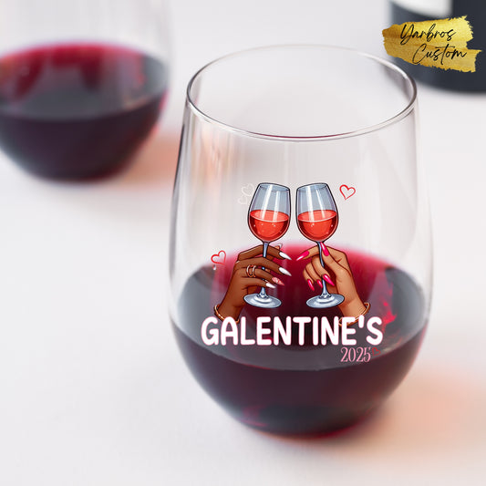Galantine's Stemless Wine Glass