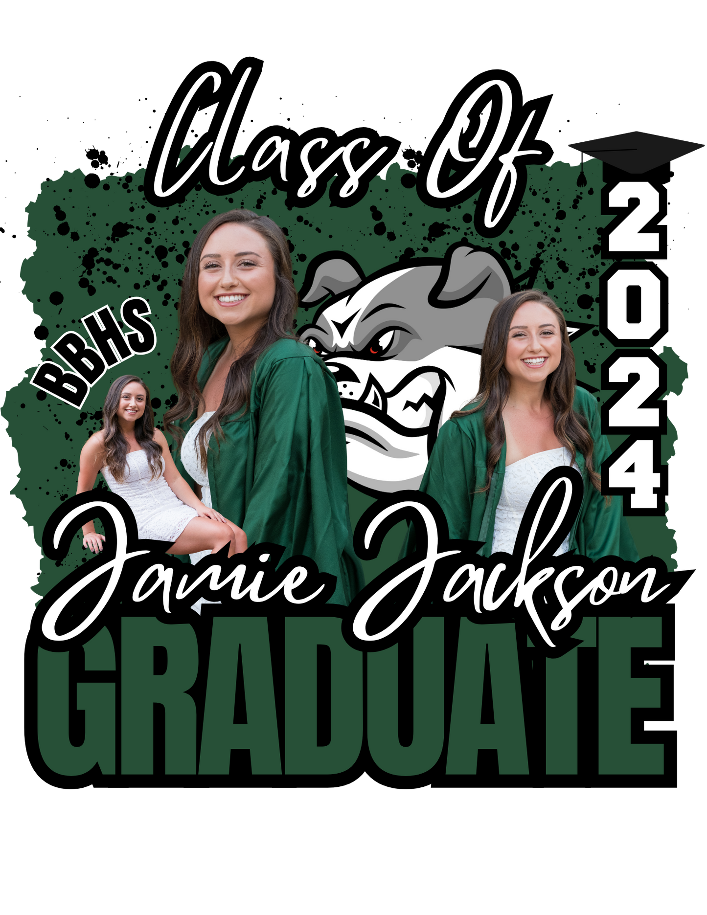 Graduation T-shirt Template
