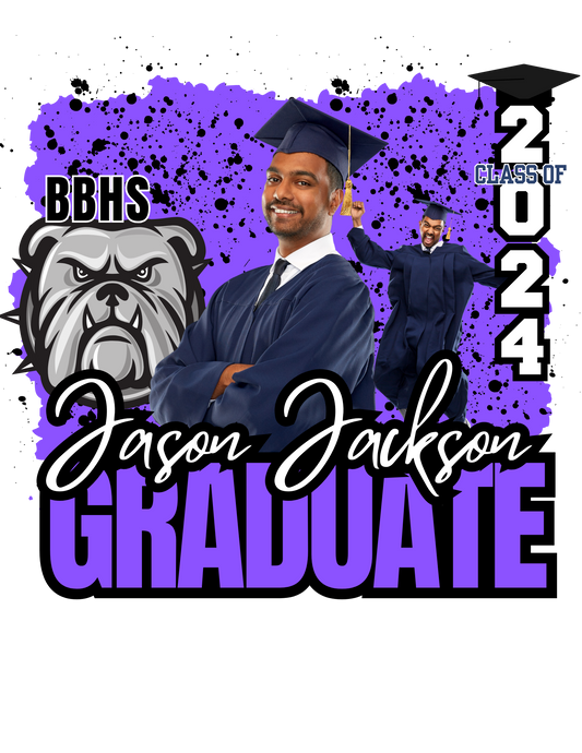 Graduation T-shirt Template