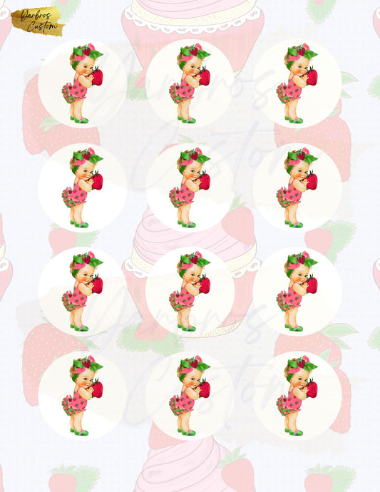 Strawberry Shortcake Edible Images